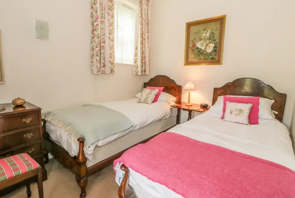 Bedroom at Bryn Howell Holiday Barn