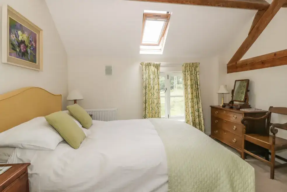 Bedroom at Bryn Howell Holiday Barn