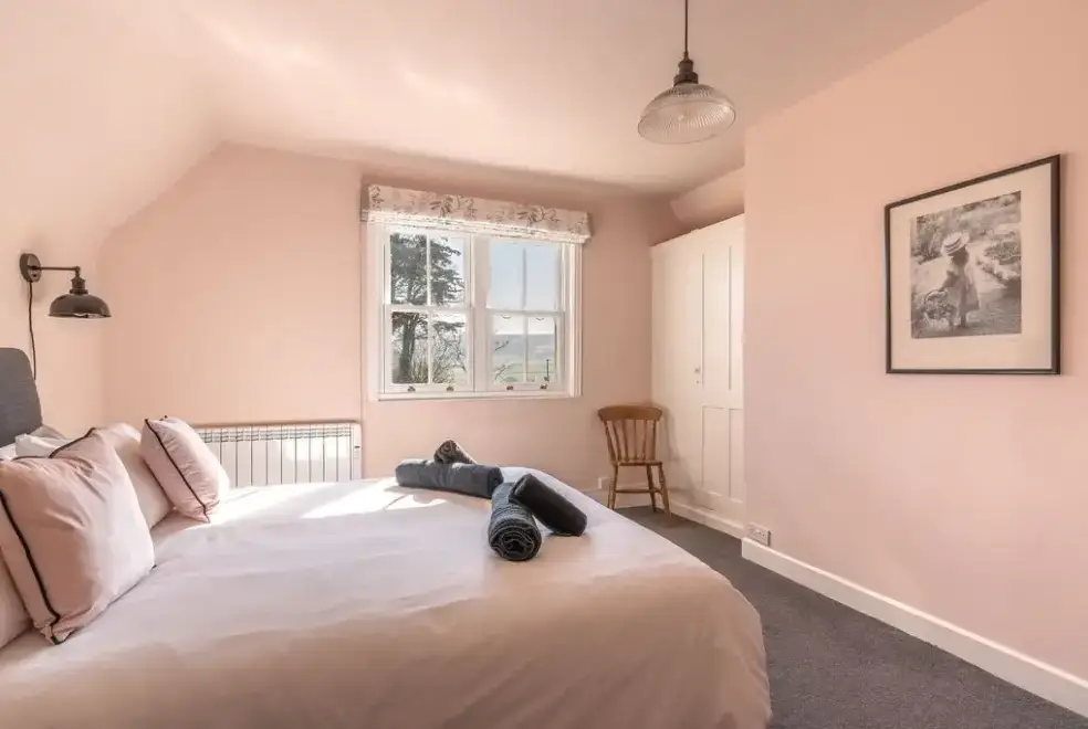 Bedroom at Bucknowle Lodge