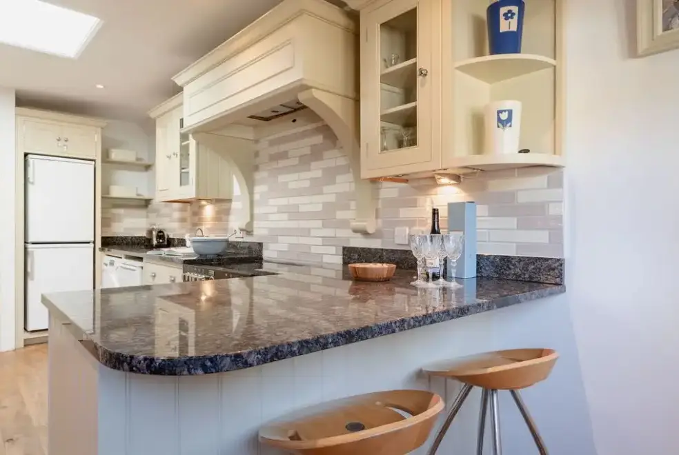 Luxury kitchen at Bucknowle Lodge