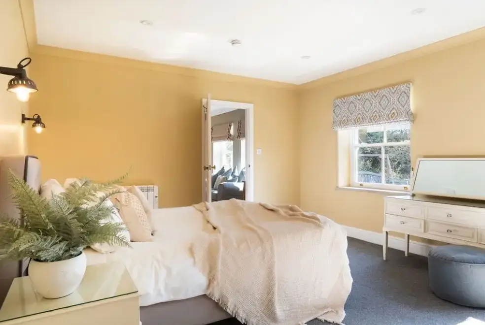 Bedroom at Bucknowle Lodge