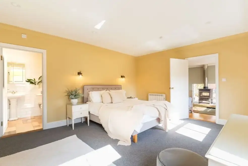 Bedroom at Bucknowle Lodge