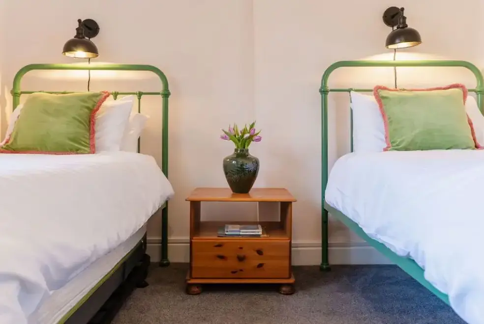 Bedroom at Bucknowle Lodge