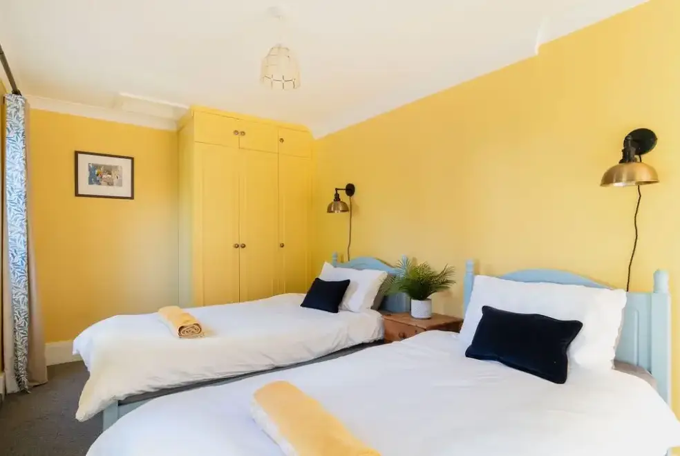Bedroom at Bucknowle Lodge