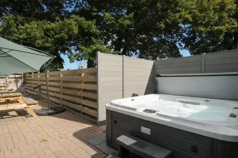 Private Hot Tub at Budock, Cornwall