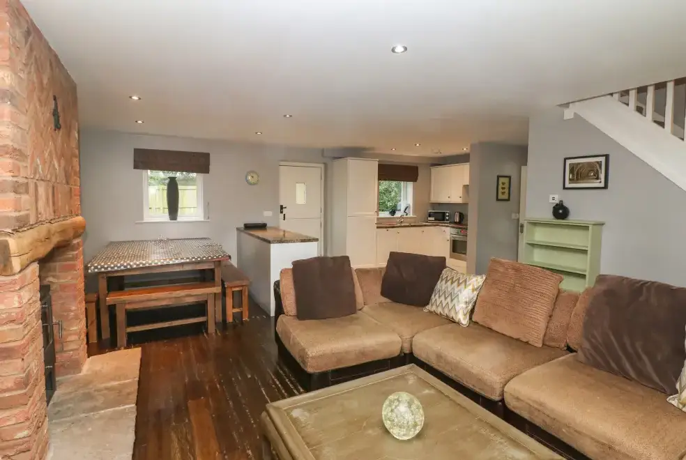 Open plan living area at Bunbury