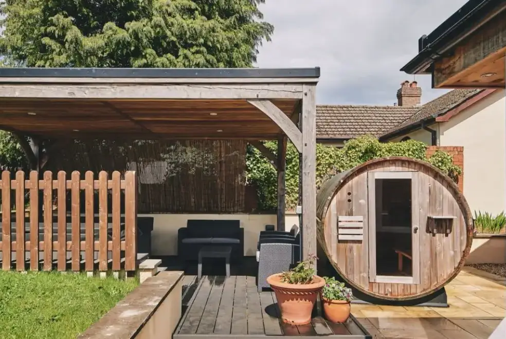 Decked area at Butlers