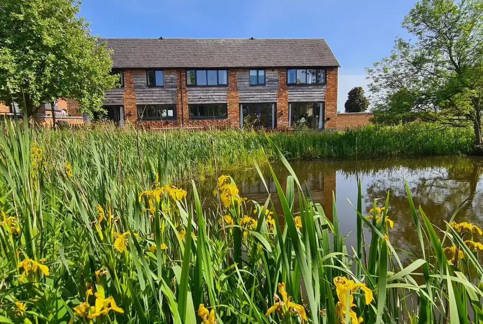 Countryside views at Buttercups Haybarn 5 Star Cottage with Indoor Pool, Sports Court & Toddler Play Area