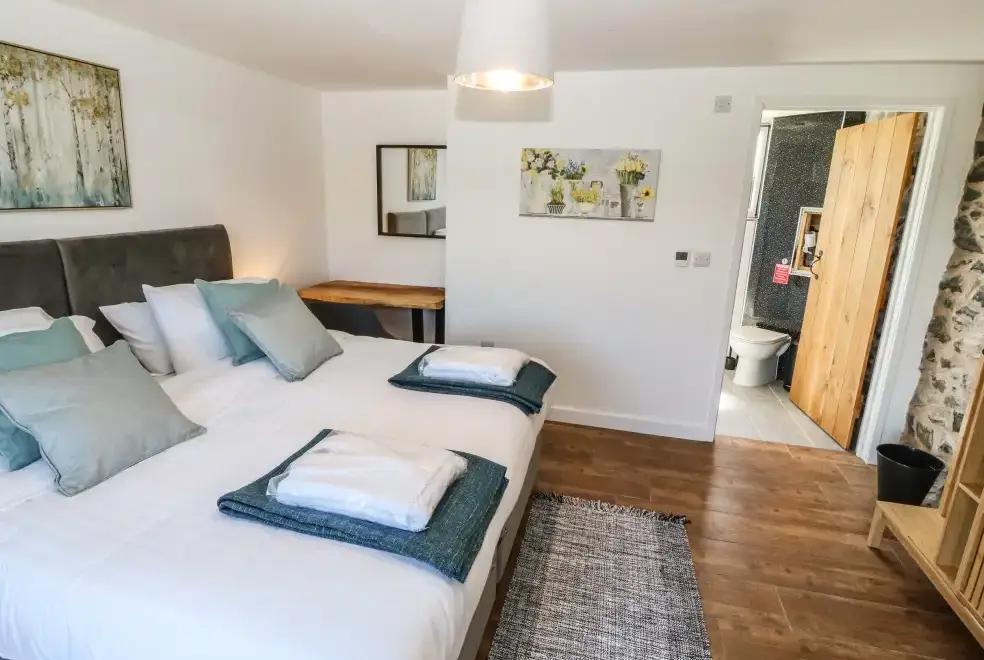 Bedroom at Bwthyn Y Bugail (Shepherd's Cottage