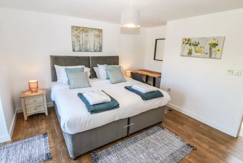 Bedroom at Bwthyn Y Bugail (Shepherd's Cottage