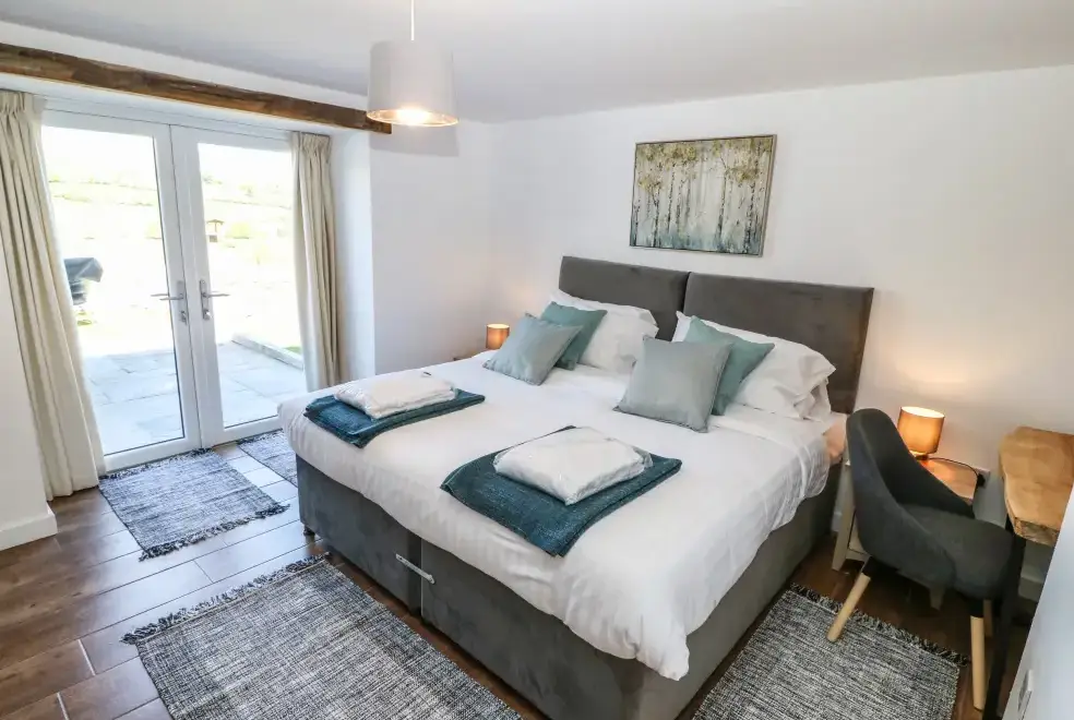 Bedroom at Bwthyn Y Bugail (Shepherd's Cottage