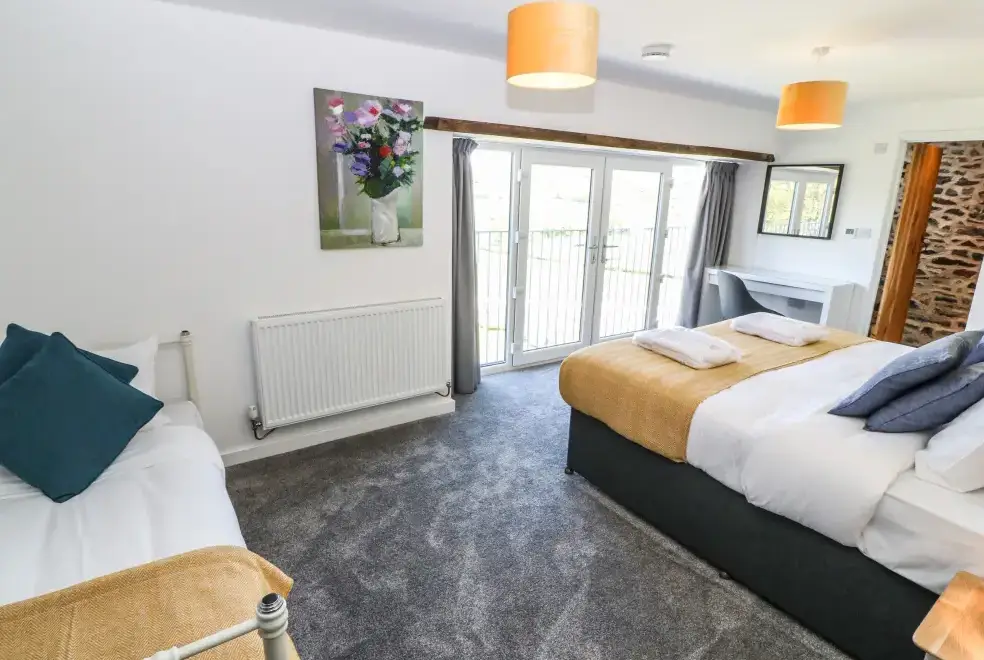 Bedroom at Bwthyn Y Bugail (Shepherd's Cottage