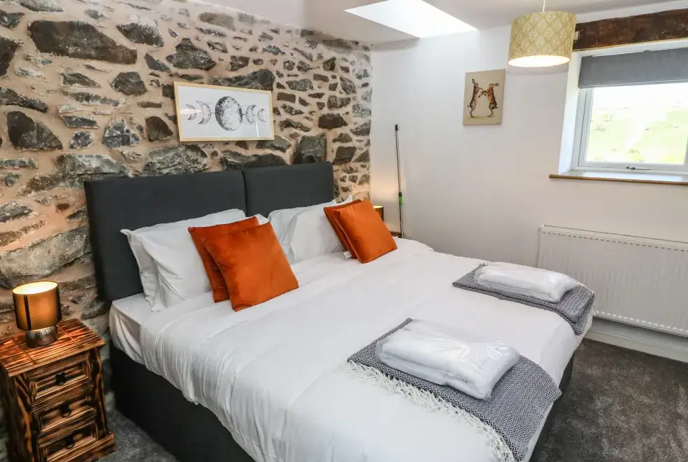 Bedroom at Bwthyn Y Bugail (Shepherd's Cottage