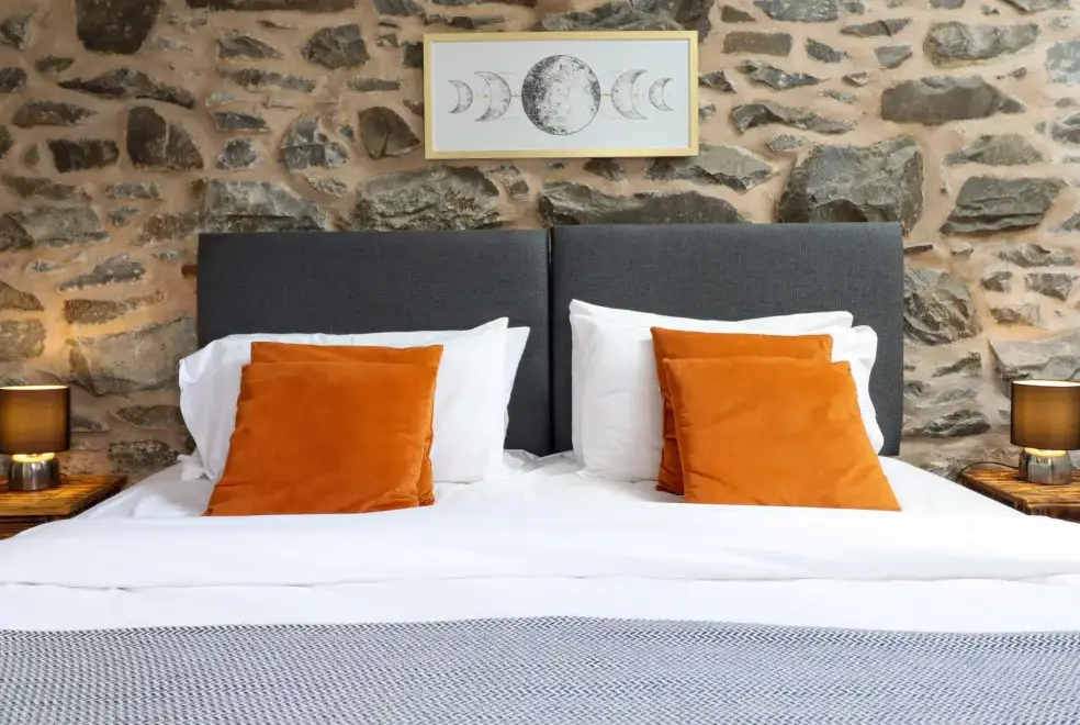 Bedroom at Bwthyn Y Bugail (Shepherd's Cottage