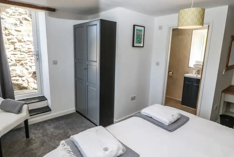 Bedroom at Bwthyn Y Bugail (Shepherd's Cottage