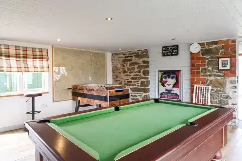 Games Room at Bwthyn Y Bugail (Shepherd's Cottage, Shropshire