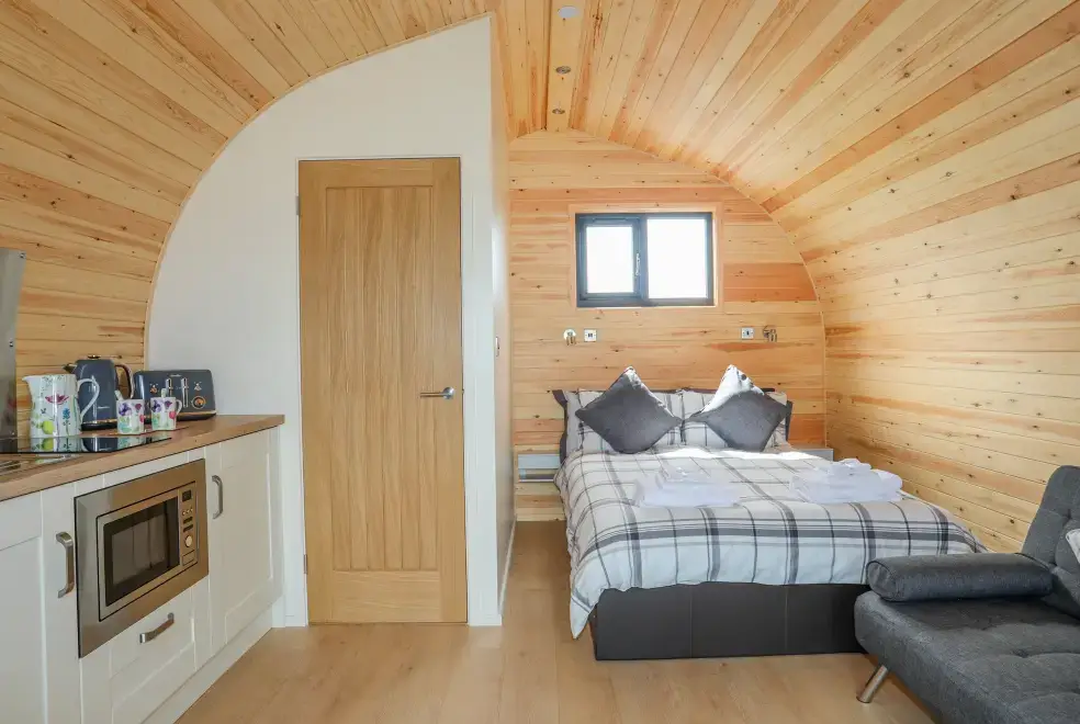 Bedroom at Caban Cariad