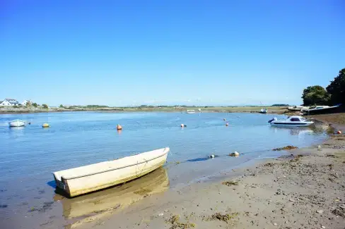 Coastal scenes near Caban Cariad, Anglesey