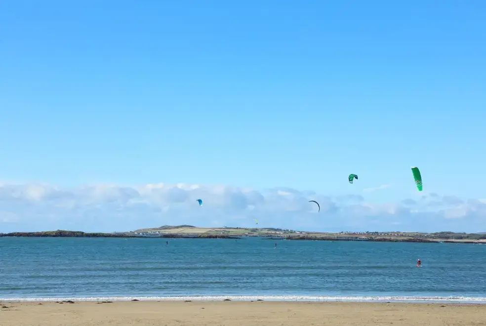 Coastal scenes near Caban Cariad