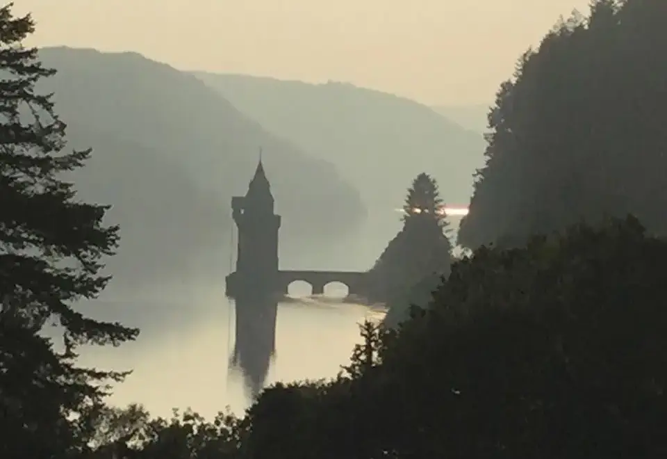 Countryside views at Caban Iwrch with all weather Hot tub