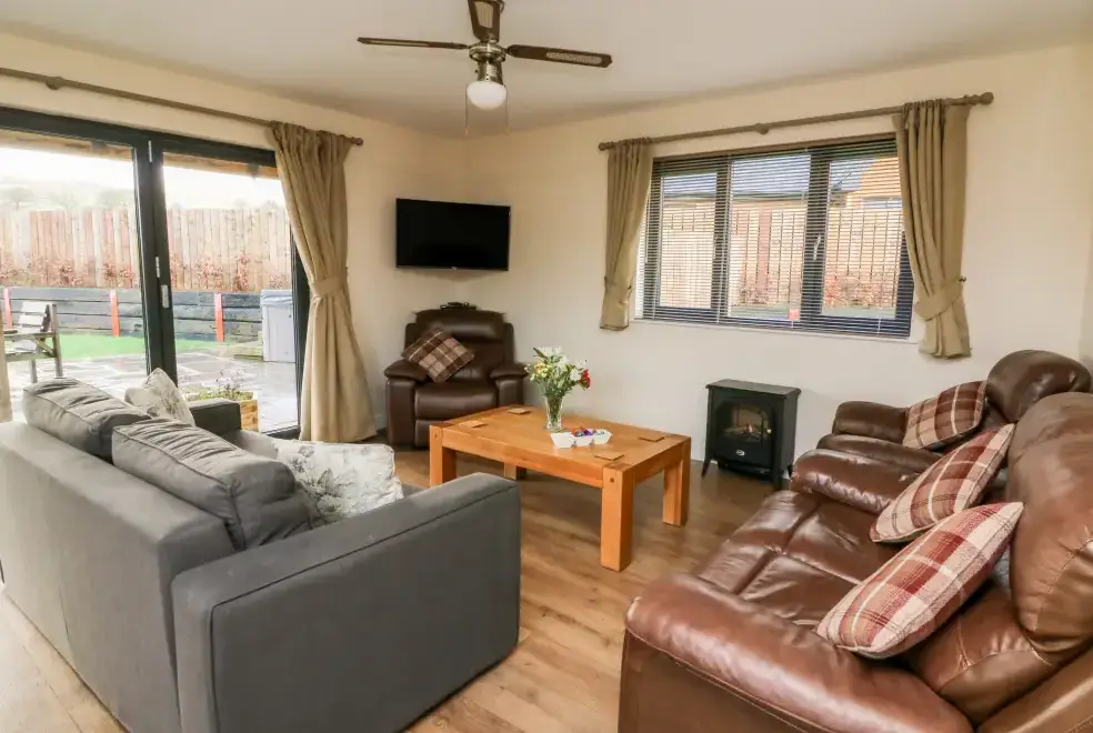 Lounge at Caban Nant Ddu