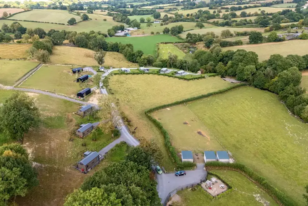 Countryside near Caban Nant Ddu