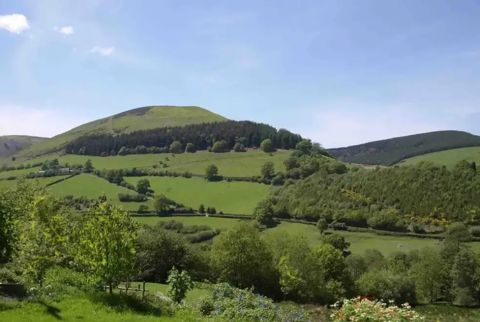 Countryside views at Cae Madog Barn