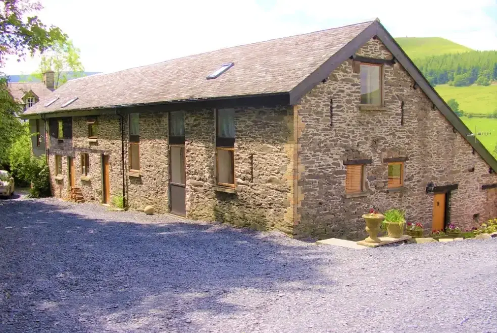 Cae Madog Barn, from the outside