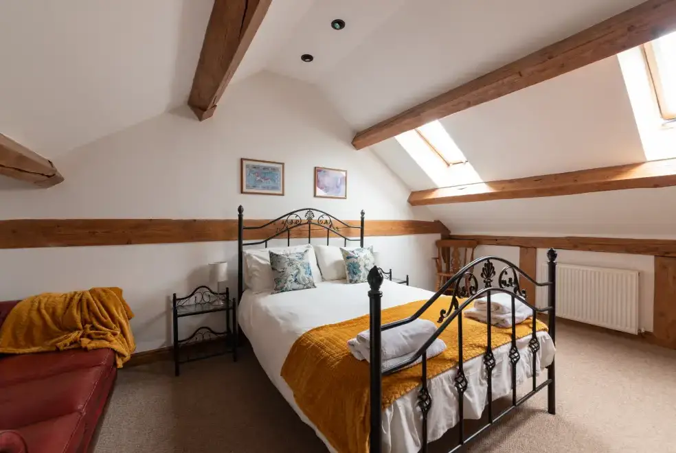 Bedroom at Cae Madog Barn