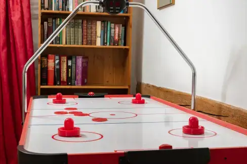 Games Room at Cae Madog Barn, Powys