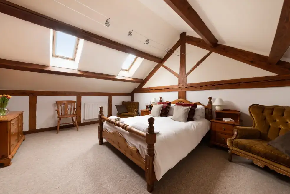 Bedroom at Cae Madog Barn