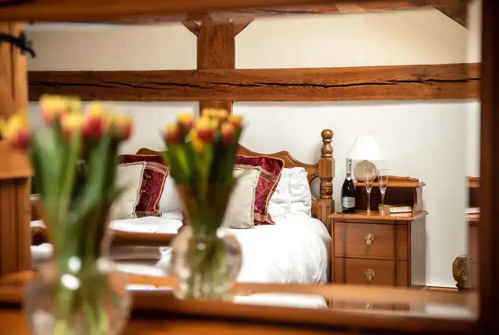 Bedroom at Cae Madog Barn