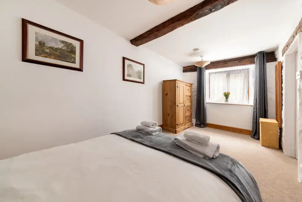 Bedroom at Cae Madog Barn