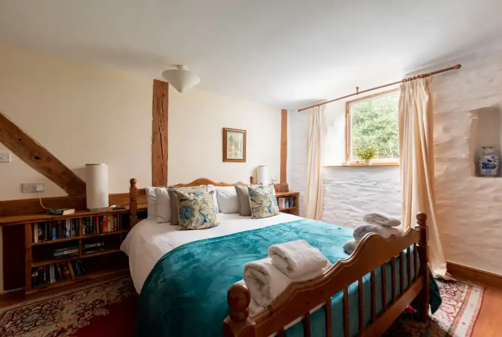 Bedroom at Cae Madog Barn