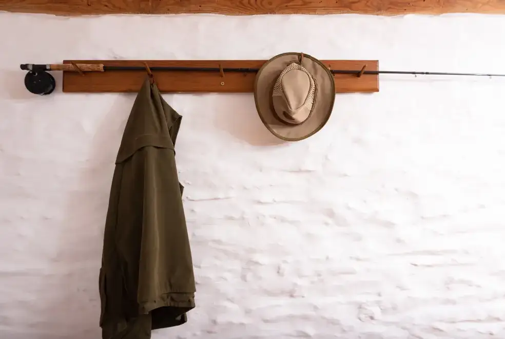 Boot room at Cae Madog Barn