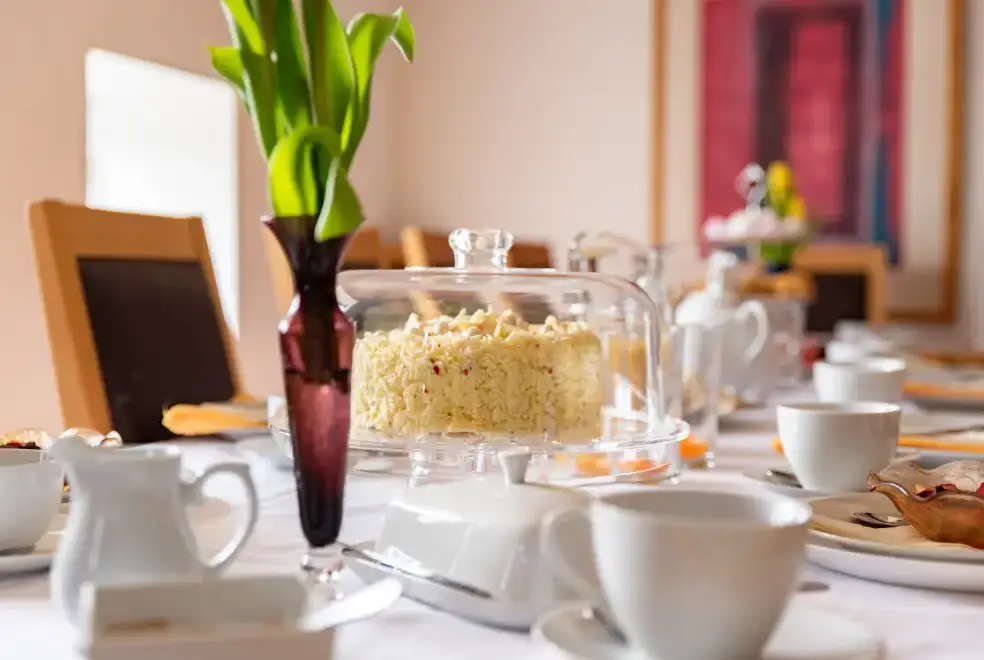 Dining room at Cae Madog Barn