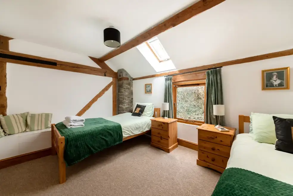 Bedroom at Cae Madog Barn