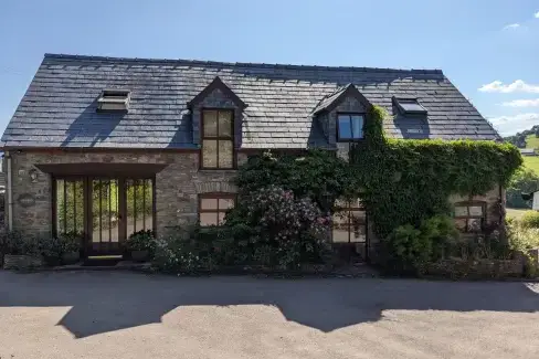 Caecrwn, Powys, from the outside