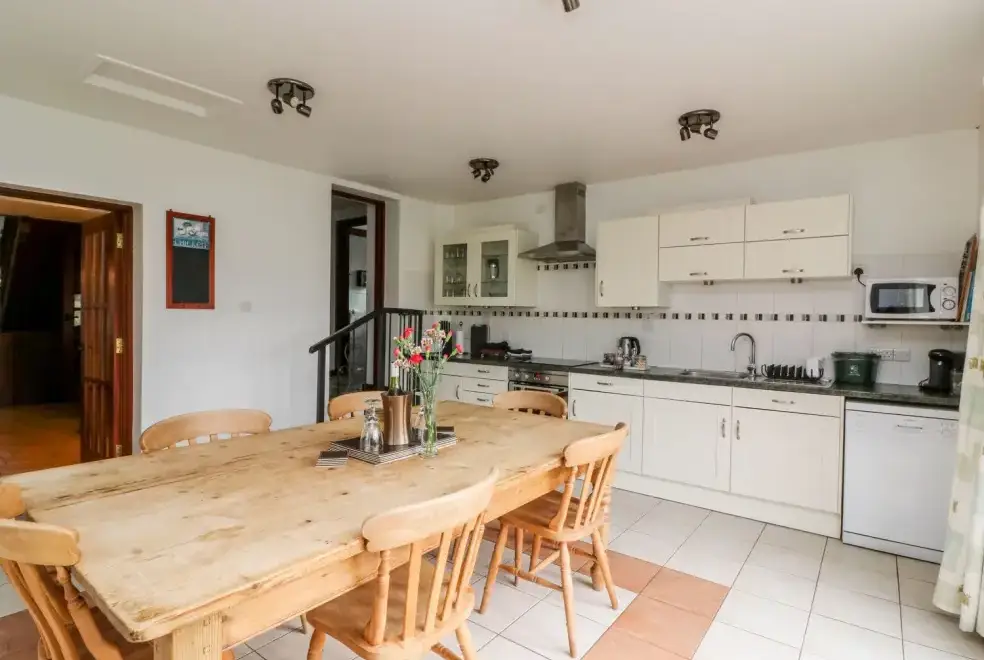 Kitchen/diner at Caecrwn