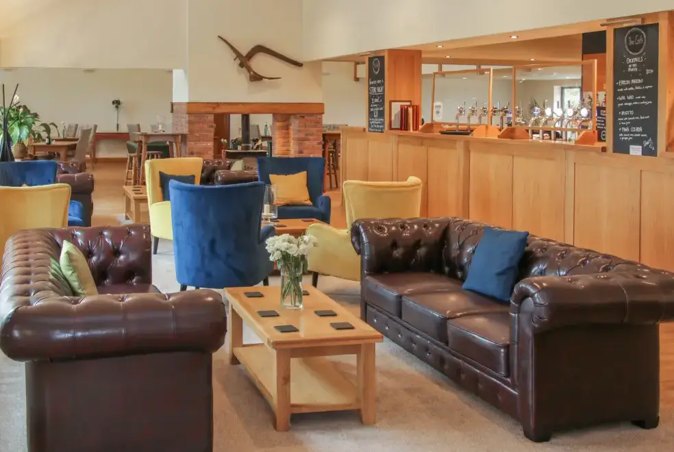 Lounge at Callow Holiday Lodge