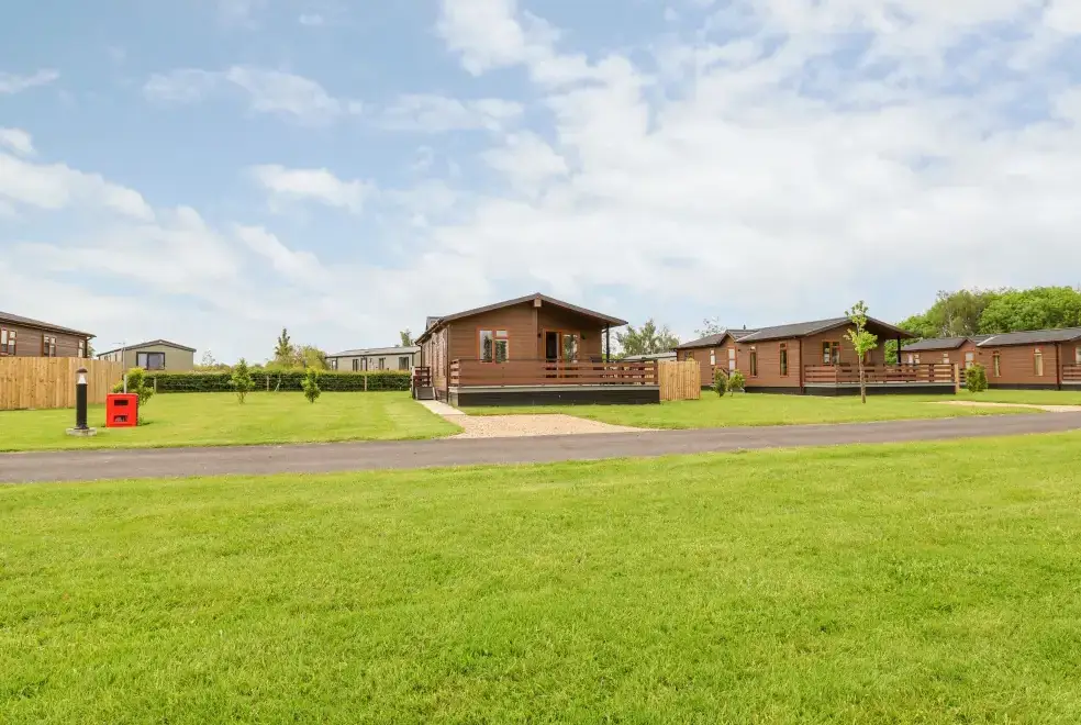 Countryside views at Callow Holiday Lodge