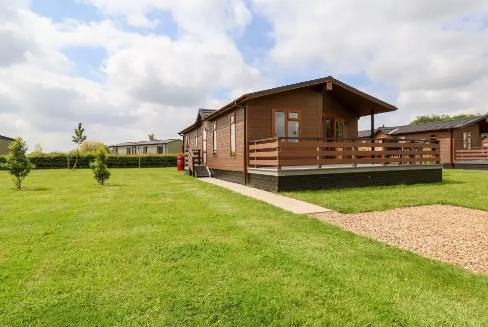 Callow Holiday Lodge, from the outside