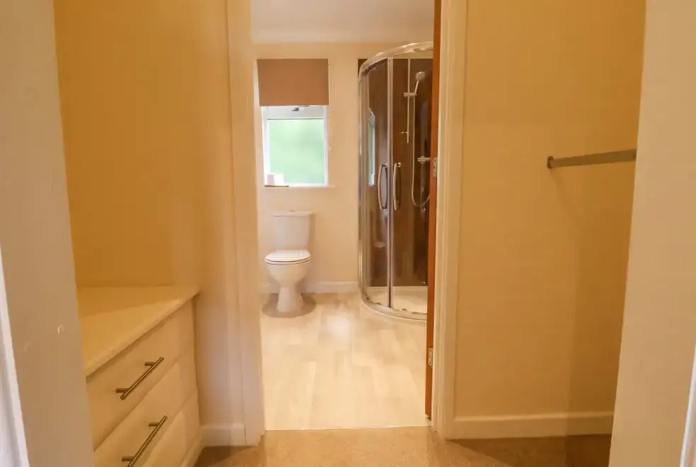 Shower room at Callow Lodge 22