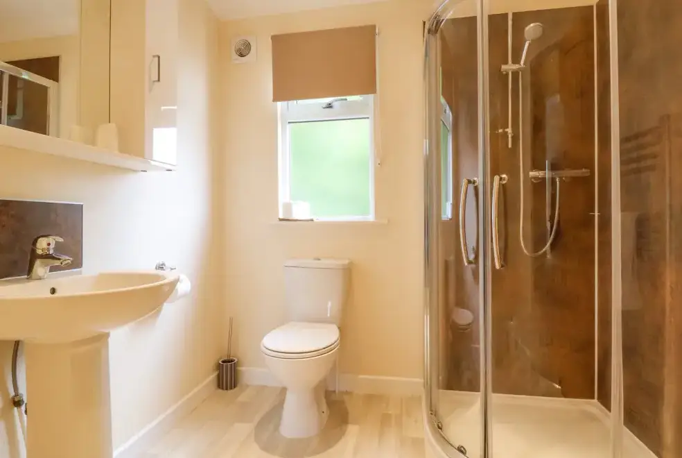 Shower room at Callow Lodge 22