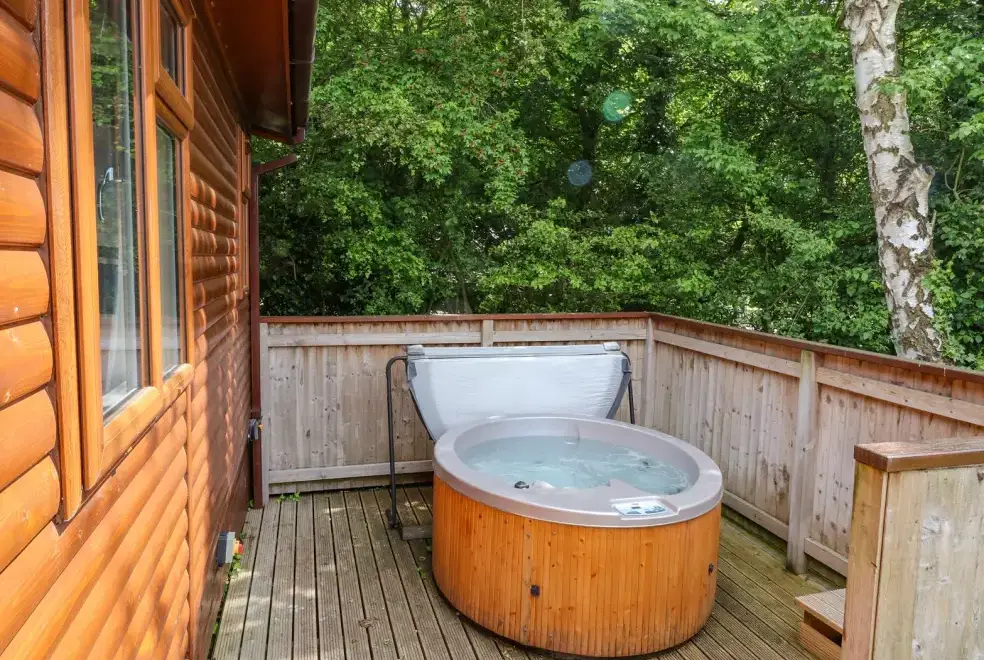 Private Hot Tub at Callow Lodge 22