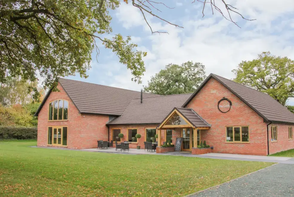 Callow Timber Lodge 2, from the outside