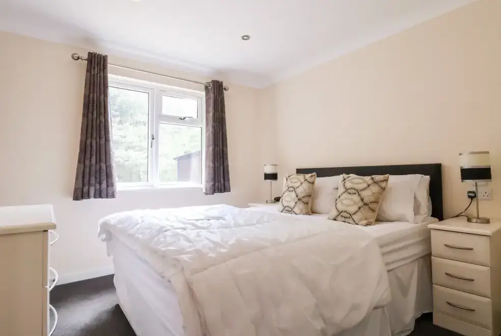 Bedroom at Callow Timber Lodge 2