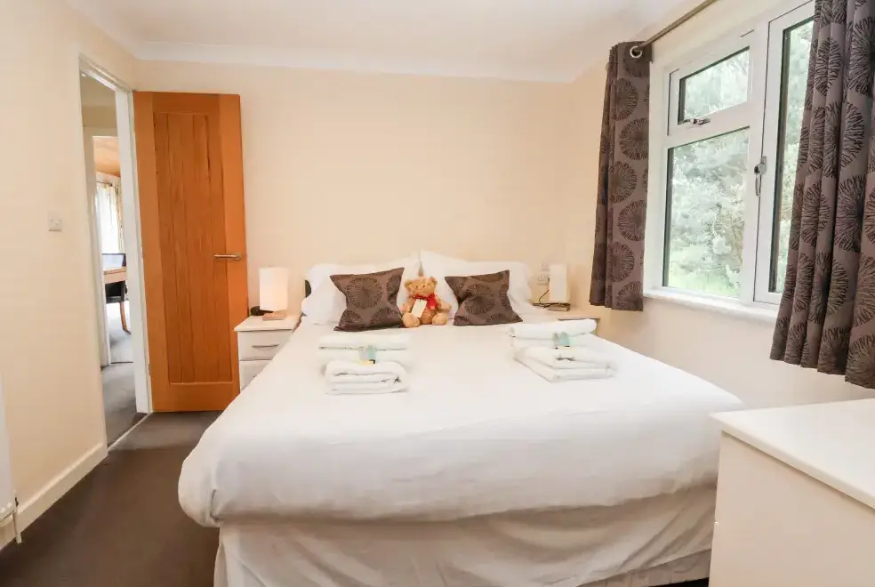 Bedroom at Callow Timber Lodge 2