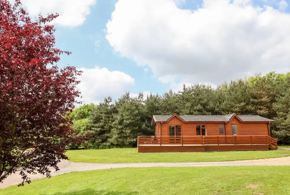 Callow Timber Lodge 2, from the outside