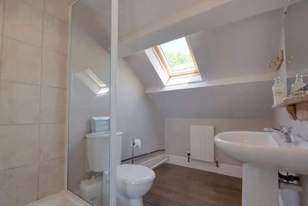 Shower room at Captains House